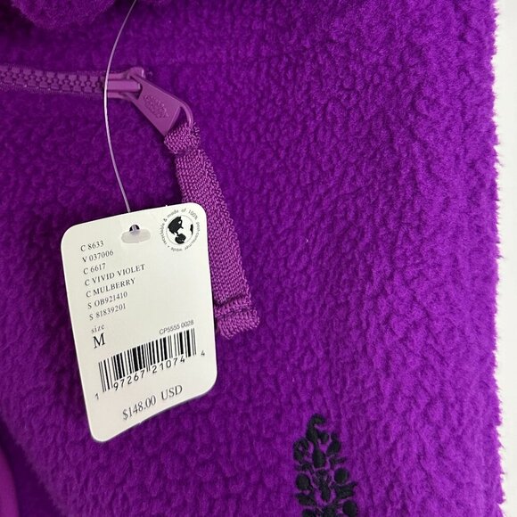 FREE PEOPLE Movement Hit The Slopes Pullover in Vivid Violet Size Medium - Picture 7 of 15